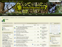 Tablet Screenshot of bushcraftportal.net